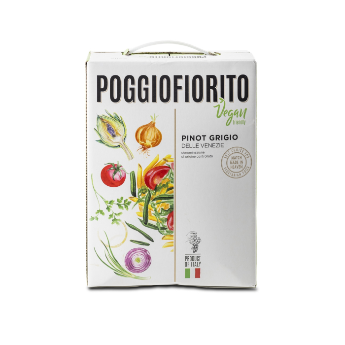 BALTVĪNS POGGIO FIORITO PINOT GRIGIO 12% 3L
