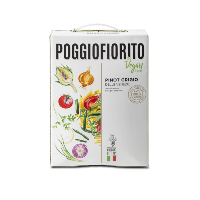 Baltvīns Poggio Fiorito Pinot Grigio 12% 3 l