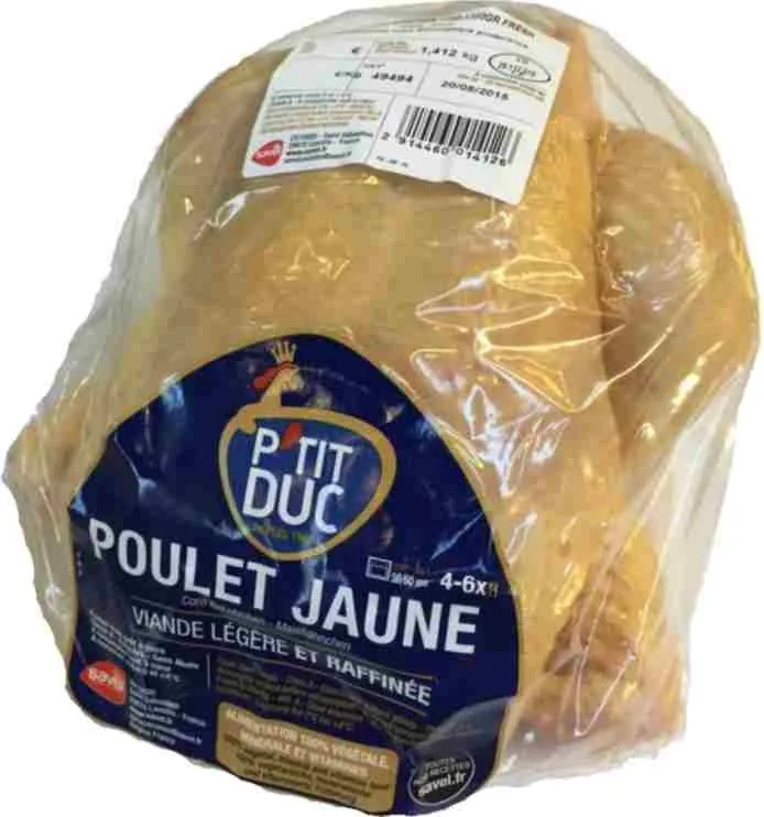 ATDZESĒTS CĀLIS BAROTS AR KUKURŪZU, A KATEGORIJA, 8*1.2-1.4KG