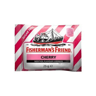 Fisherman's Friend Cherry atsvaidzinošas dražejas 25 g