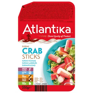 Surimi nūjiņas Atlantika atdzesētas 250 g