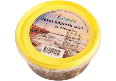 JŪRAS KĀPOSTU SALĀTI AR DĀRZEŅIEM ELANDERS 300G