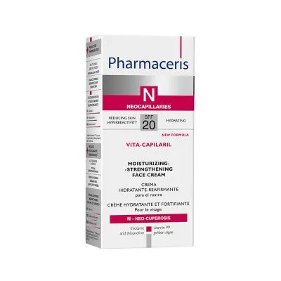 Pharmaceris N Vita-Capilaril mitrinošs sejas krēms 50 ml