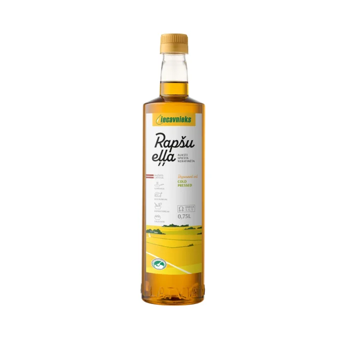 RAPŠU EĻĻA IECAVNIEKS AUKSTI SPIESTA NERAFINĒTA 750ML