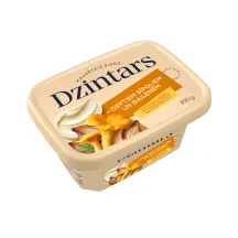 KAUSĒTAIS SIERS DZINTARS AR CEPTIEM SĪPOLIEM UN GAILENĒM 200G