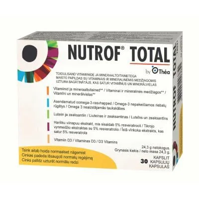 Nutrof Total kapsulas N30