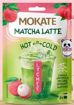 MOKATE MATCHA LATTE AR LĪČIJU GARŠU, 40G