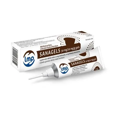 Sanagels 30 mg/20 mg/G gels 15 g