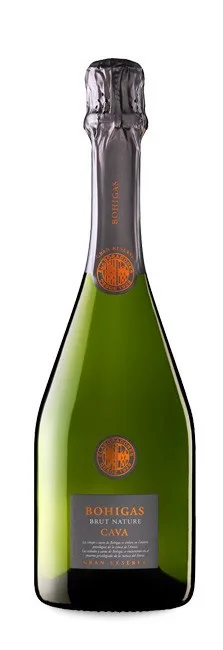 Dzirkstošais baltvīns Bohigas Cava, gran reserva, brut, nature, 12%, 0,75 l