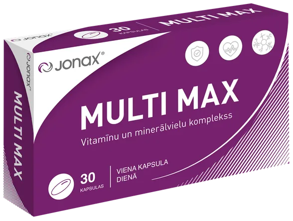 Jonax Multi Max kapsulas, 30 gab.