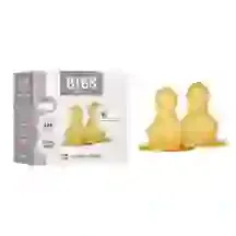 BĒRNU PUDELĪTES KNUPĪTIS BIBS DABĪGAIS KAUČUKS, ĀTRA PLŪSMA 1GAB.