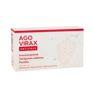 Agovirax Antivirus sūkājamās tabletes N16