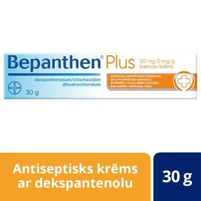Bepanthen Plus 50 mg/5 mg/G krēms 30 g