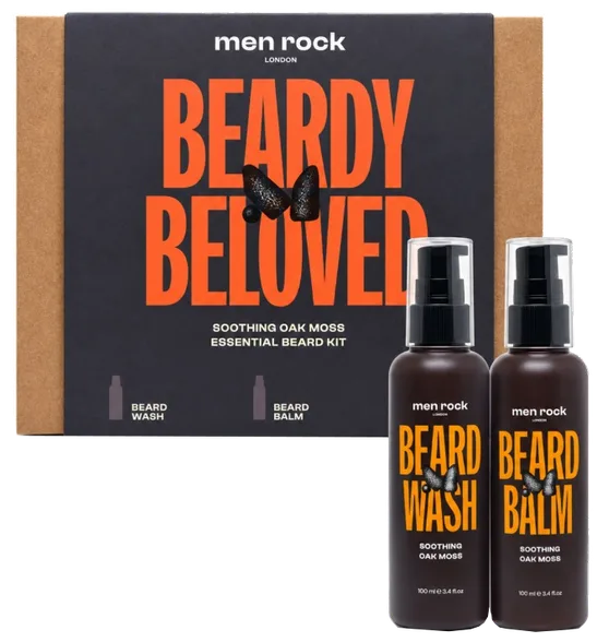 Men Rock Beard Duo Oak komplekts, 1 gab.