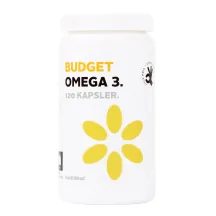 UZTURA BAGĀTINĀTĀJS BUDGET OMEGA-3 120 KAPSULAS