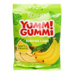 ŽELEJKONFEKTES ROSHEN YUMMI GUMMI BANANA 70G