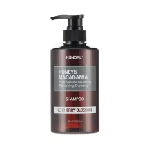 ŠAMPŪNS KUNDAL HONEY & MACADAMIA CHERRY BLOSSOM 500ML