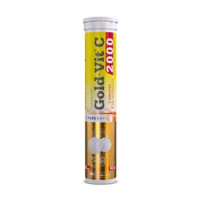 Olimplabs Gold-Vit C 2000 mg citronu putojošās tabletes N20