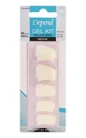 DEPEND GEL KIT SALON SIZE MEDIUM NAGU TIPŠU KOMPLEKTS, 55GAB.