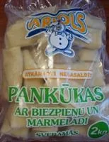 PANKŪKAS AR BIEZPIENU ARIOLS 2KG