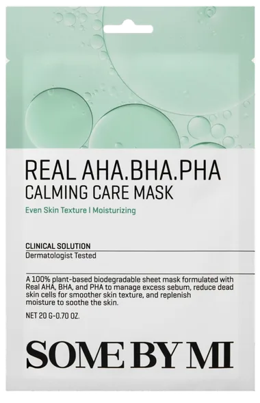 Some by Mi Real Aha-Bha-Pha Calming auduma sejas maska, 20 g