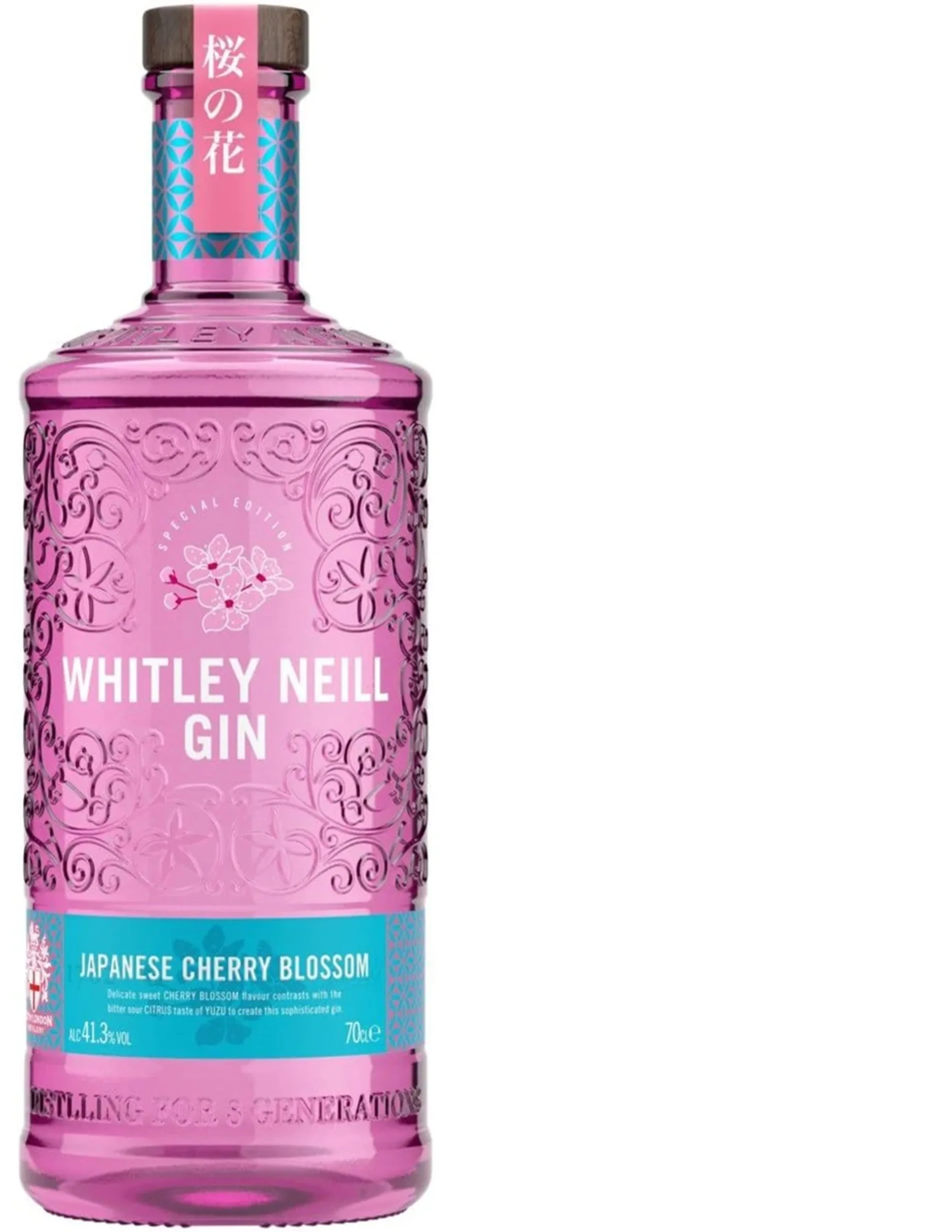Джин Whitley Neill Cherry Blossom, 41,3%, 0,7 л