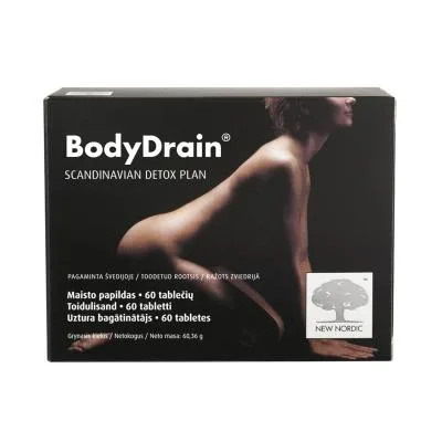 New nordic Bodydrain tabletes N60