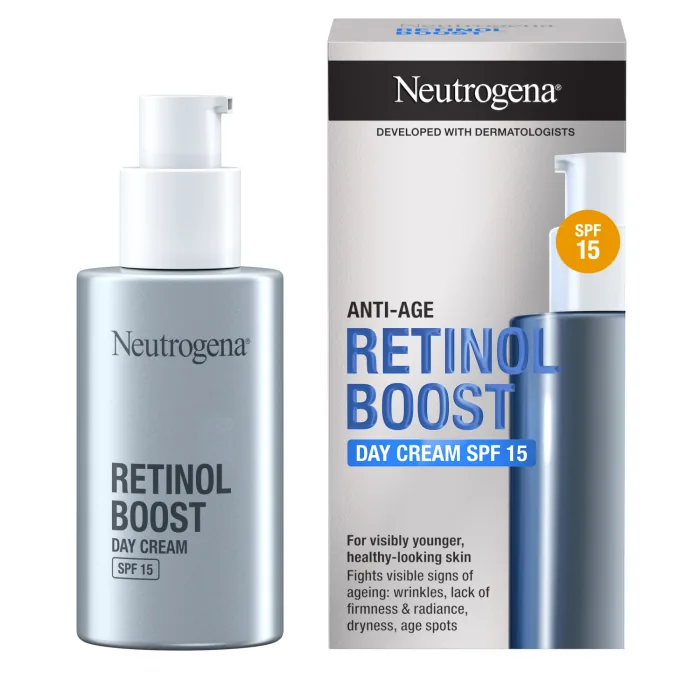 DIENAS KRĒMS NEUTROGENA RETINOL BOOST SPF 15 50ML