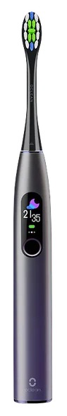 Oclean Smart Sonic X pro purple oclean elektriskā zobu birste, 1 gab.