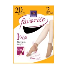 SIEVIEŠU ĪSZEĶES FAVORITE 20 DEN 2 PĀRI 25276 BLACK