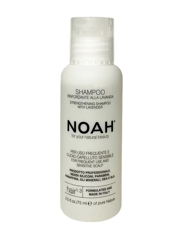 Noah šampūns jūtīgai galvas ādai un biežai izmantošanai, 75 ml