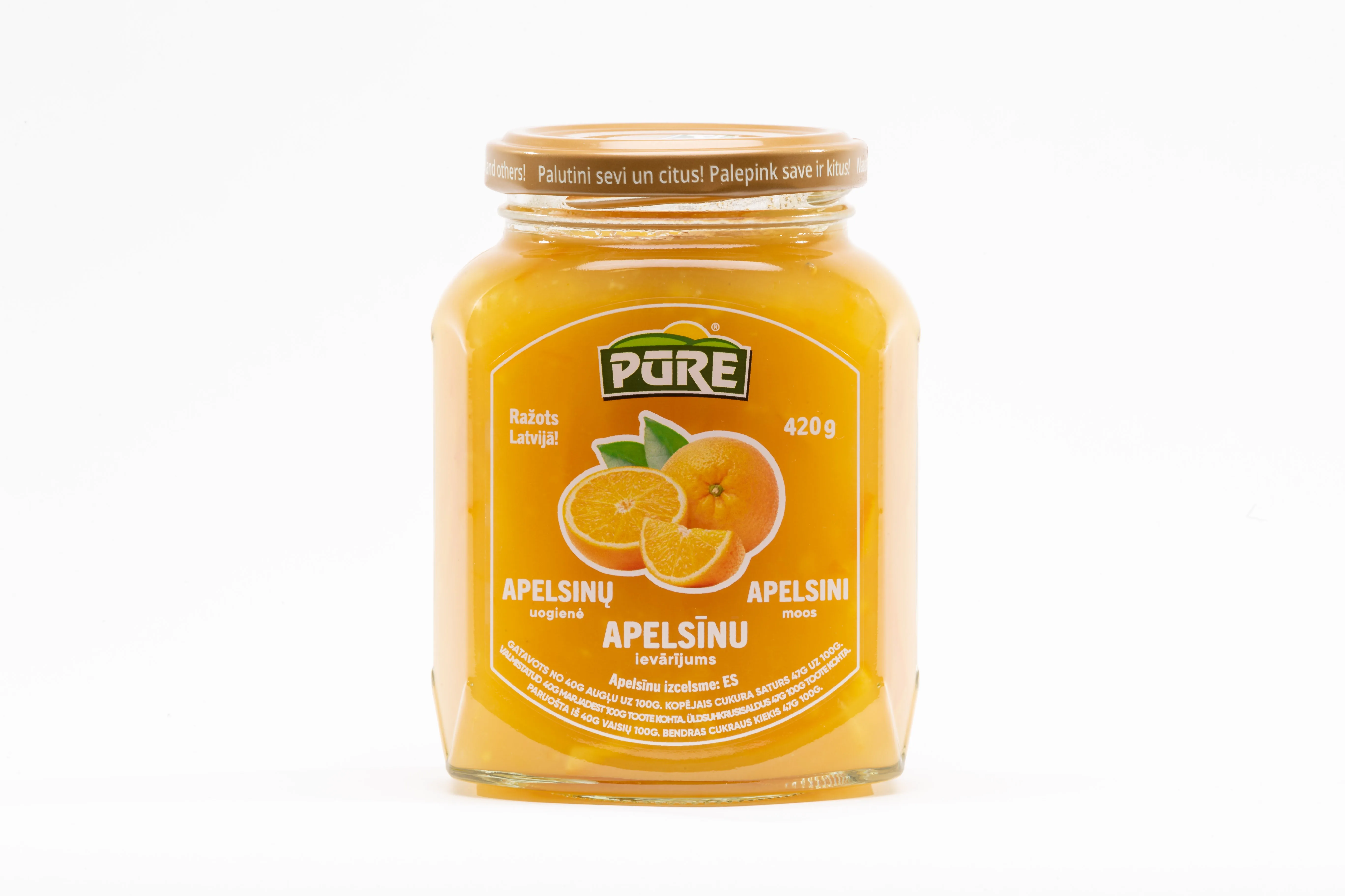 APELSĪNU IEVĀRĪJUMS PŪRE, 420G