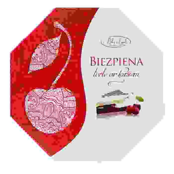 TORTE BIEZPIENA PELLIJA AR ĶIRŠIEM 1KG