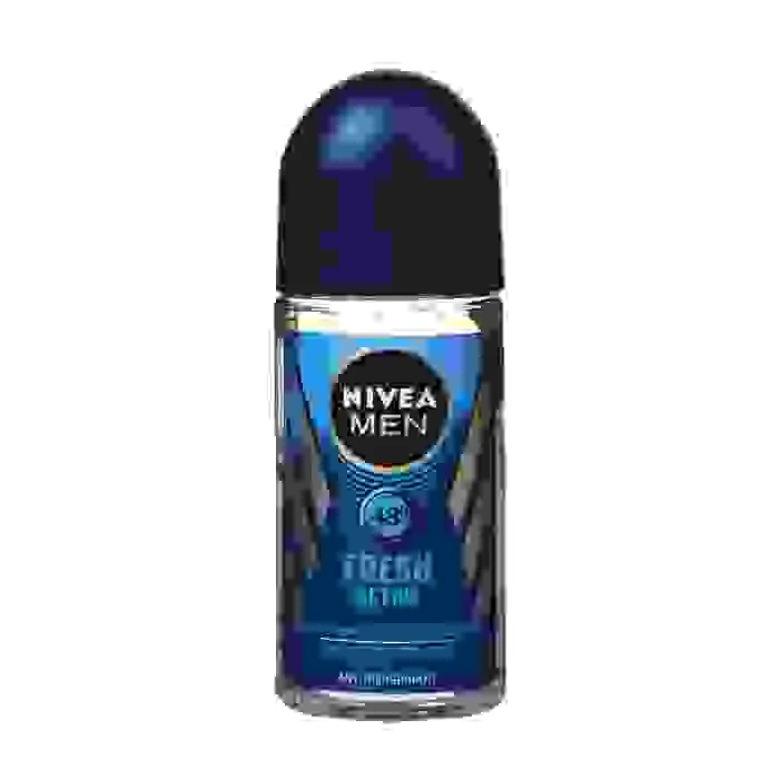 DEZODORANTS NIVEA FRESH ACTIV VĪRIEŠIEM RULLVEIDA 50ML