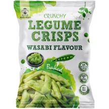 ZIRŅU UZKODA LEGUME CRISPS AR VASABI GARŠU 85G