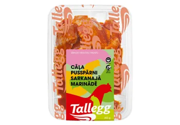 CĀĻA PUSSPĀRNI SARKANĀ MARINĀDĒ RM 400G