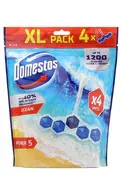 DOMESTOS POWER5 OCEAN TUALETES BLOKS, 4X50G