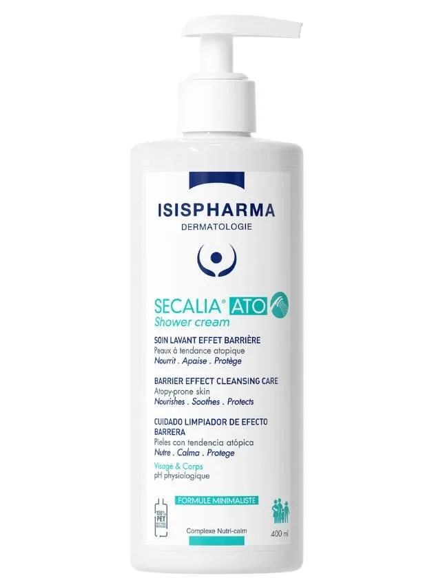 Isispharma Secalia Ato dušas krēms sausai atopiskai ādai, 400 ml