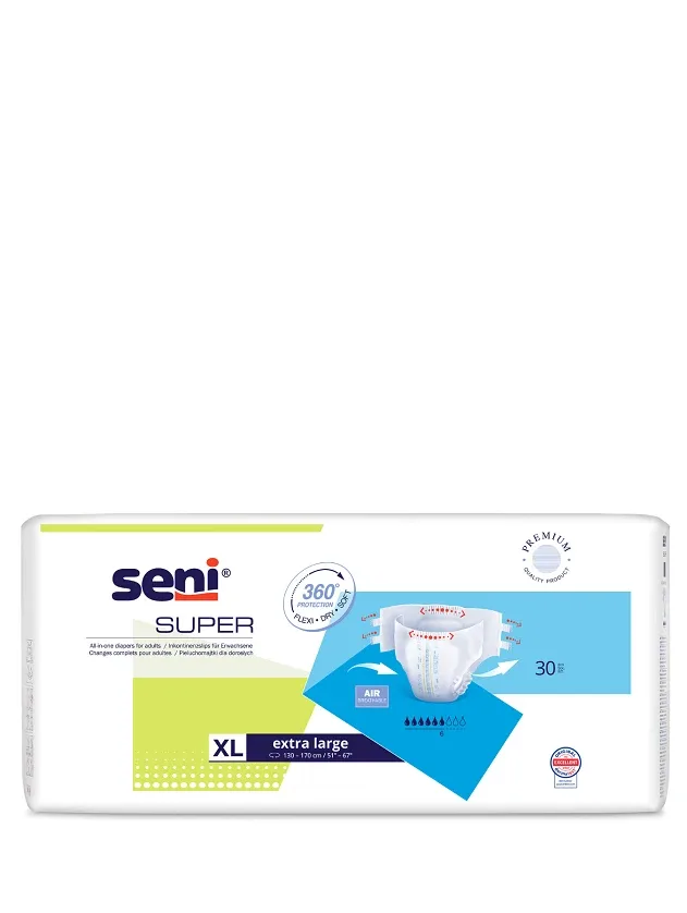 Подгузники для взрослых Seni Super XL, 30 шт.