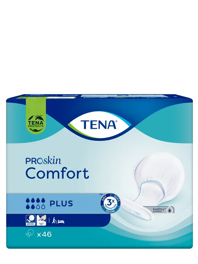 Tena Comfort Plus higiēniskās paketes, 46 gb.