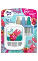 AMBI PUR 3VOL ALOHA ELEKTRISKAIS GAISA ATSVAIDZINĀTĀJS, 20ML