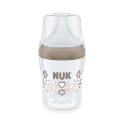 Nuk Perfect Match pudele sirds ar silikona S izmēra knupi 150 ml