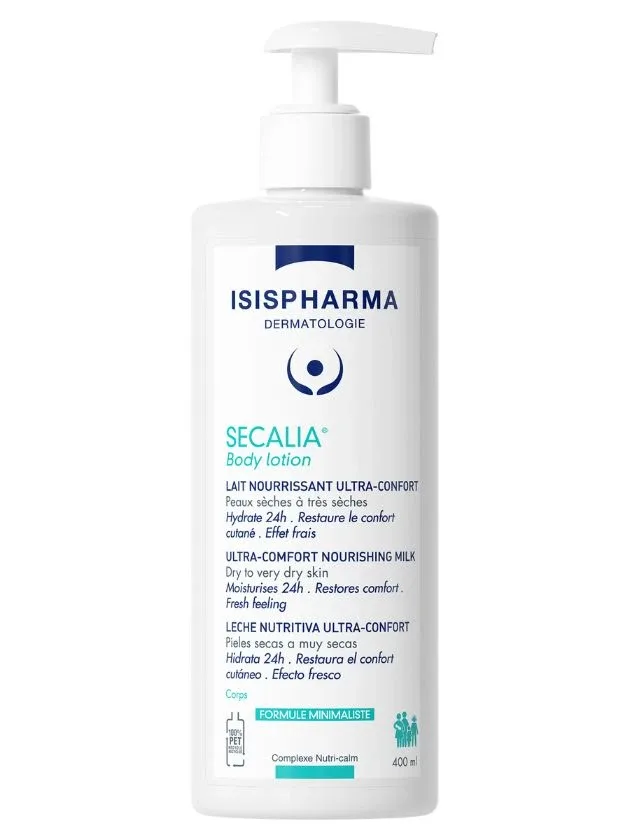 Isispharma Secalia barojošs losjons sausai ķermeņa ādai, 400 ml