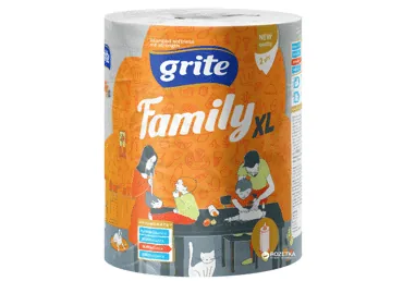 PAPĪRA DVIEĻI GRITE FAMILY XL 2K.1R.