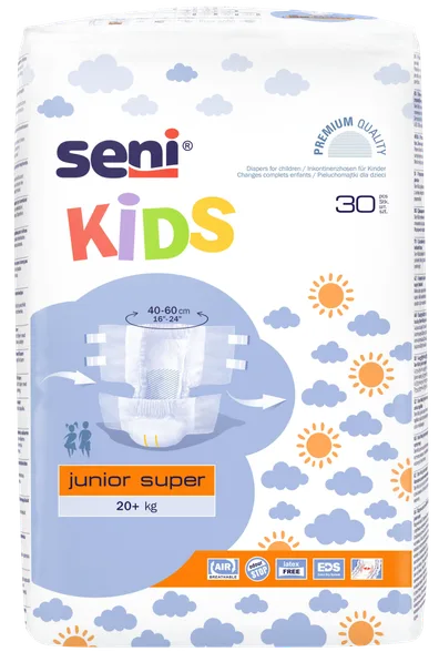 Seni Kids Junior autiņbiksītes, 30 gab.