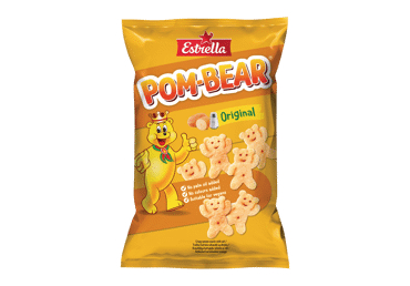 ČIPSI ESTRELLA POM BEAR AR SĀLI 65G