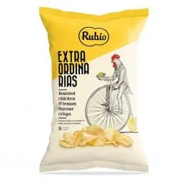KARTUPEĻU ČIPSI AR GRILĒTAS VISTAS UN CITRONU GARŠU 110G