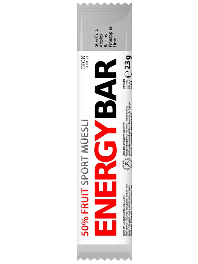 Dion Sportlab Energy Bar ar citronu garšu, 23 g