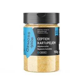 GARŠVIELU MAISĪJUMS CEPTIEM KARTUPEĻIEM, AR SĀLI 150G GEMOSS SPICE