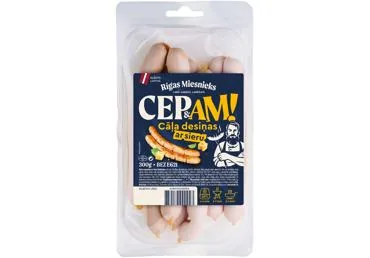 CĀĻA FILEJAS CEPAMDESAS AR SIERU RĪGAS MIESNIEKS 300G